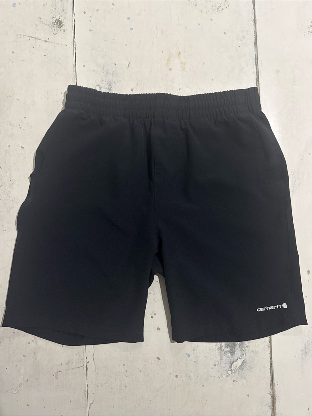 Carhartt Force Black Youth Shorts - Large (14-16)
